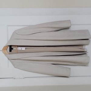 Ann Taylor Suede Cardigan Coat